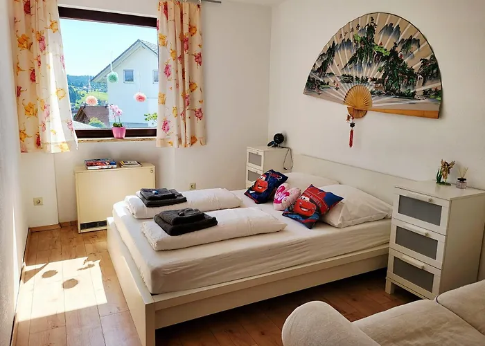 Favorable To Guests Because Of Recently Noticed Problem! Schonach Mountain-top, Forest, Free Parking, New Kitchen Schonach im Schwarzwald