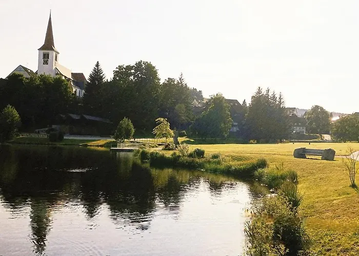 Favorable To Guests Because Of Recently Noticed Problem! Schonach Mountain-top, Forest, Free Parking, New Kitchen Appartamento